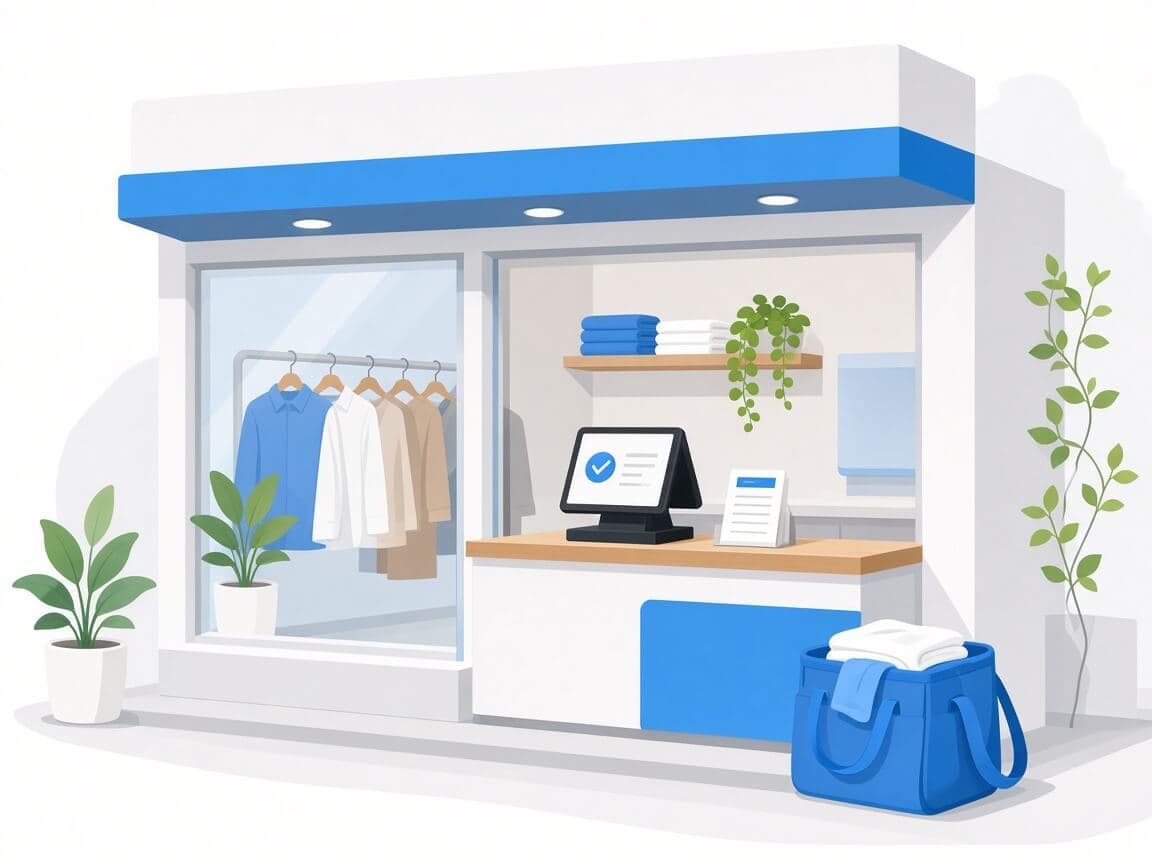 门店与代收点示意